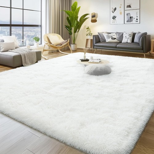 Fluffy area rug - rug, 8x10